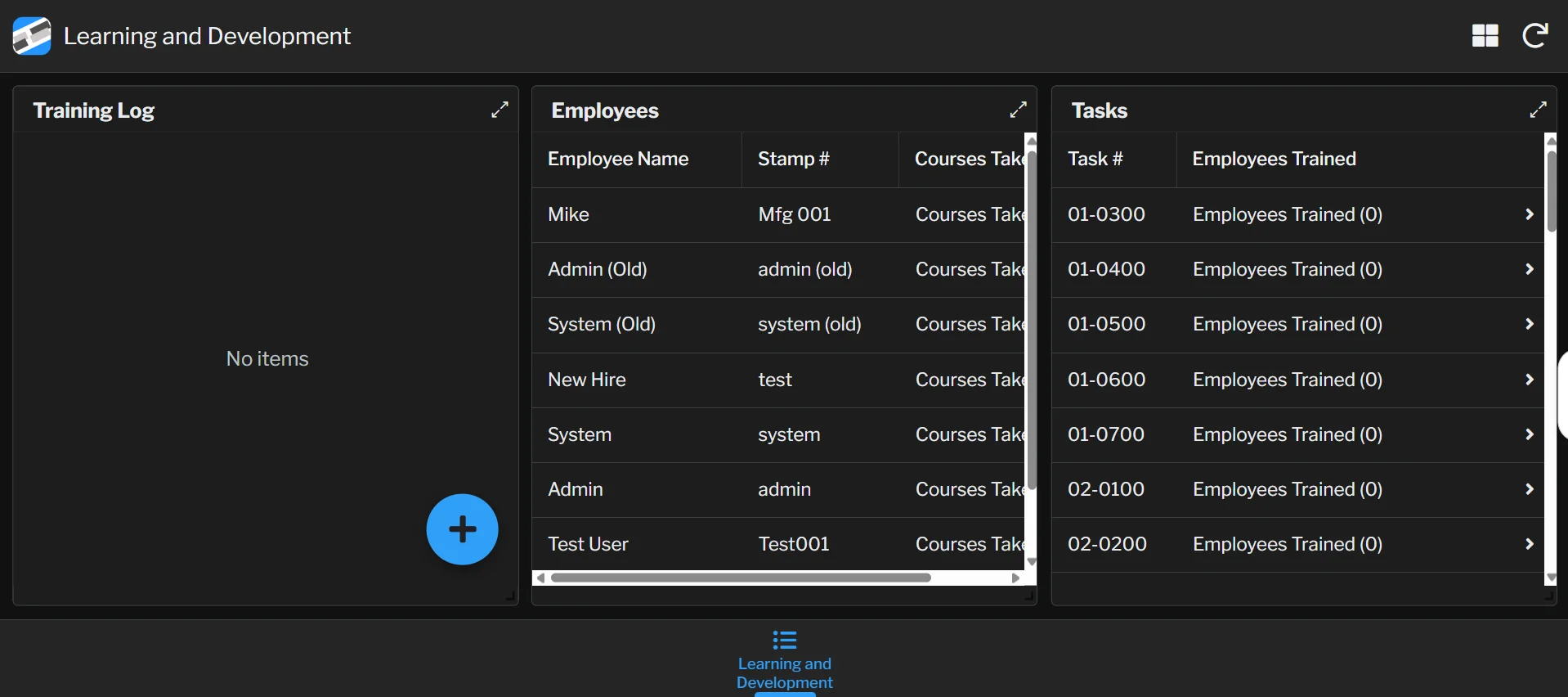 Bespoke Application Development — ShopTrack MRS feature screenshot